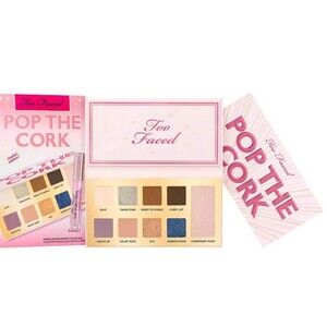 Too Faced Pop The Cork Makeup Set Eye Shadow Palette Limited Edition New